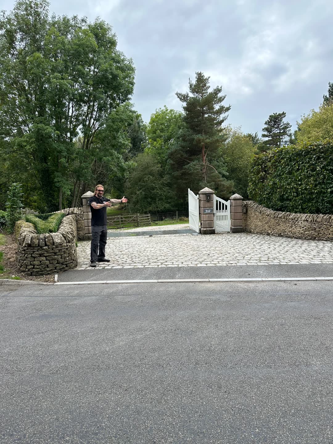 Through the gates