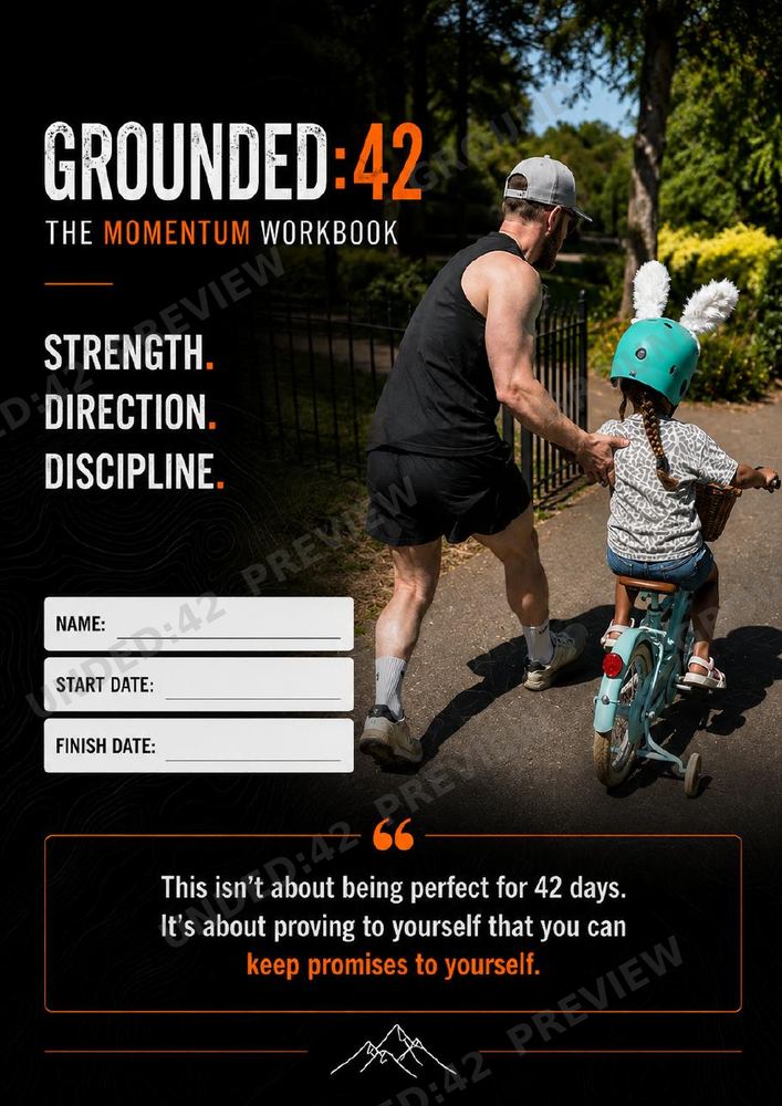 The Momentum Workbook — page from the Grounded:42 workbook